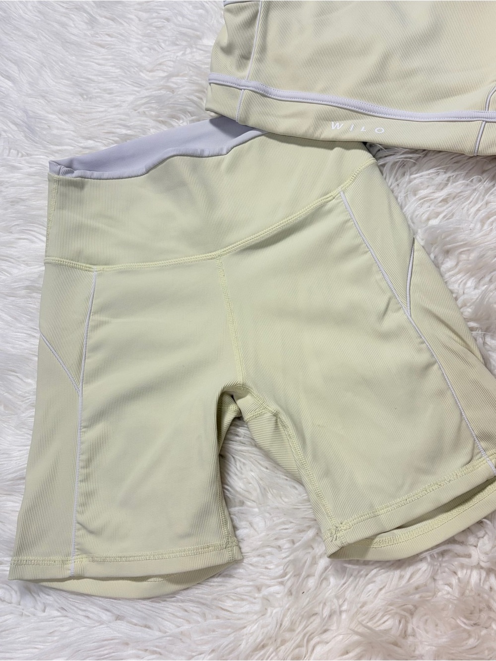 WILO Rib Piper Bra and Short (Lemon) size Small - Picture 10 of 10